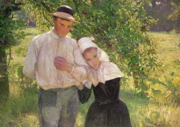 A convalescente, 1896